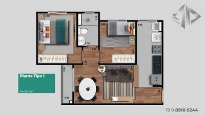 Apartamento, 2 quartos - Foto 5