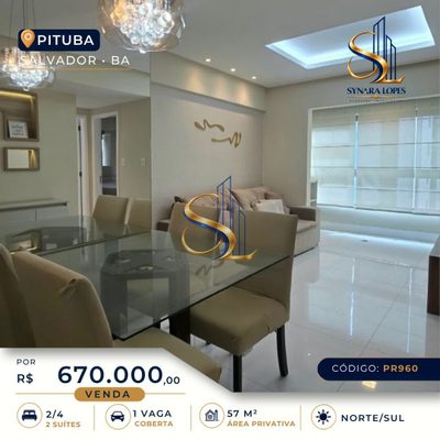 Apartamento, 2 quartos, 57 m² - Foto 1