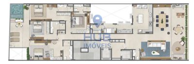 Apartamento, 4 quartos, 227 m² - Foto 4