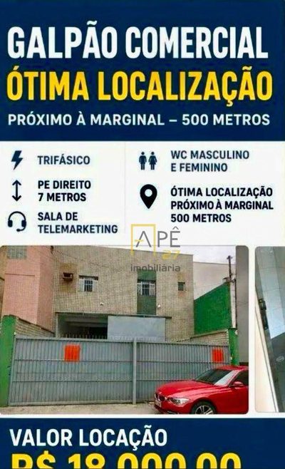 Depósito-Galpão, 500 m² - Foto 4