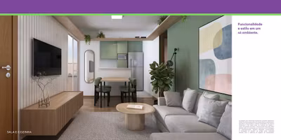 Apartamento, 2 quartos, 45 m² - Foto 2