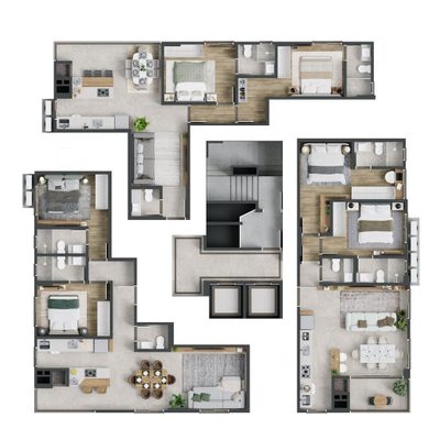 Apartamento, 2 quartos, 80 m² - Foto 3