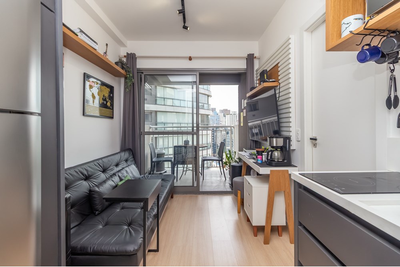 Apartamento, 1 quarto, 27 m² - Foto 1