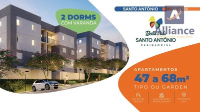 Apartamento, 2 quartos, 47 m² - Foto 2