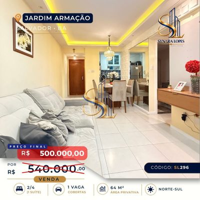 Apartamento, 2 quartos, 64 m² - Foto 1