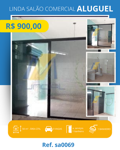 Loja-Salão, 50 m² - Foto 5