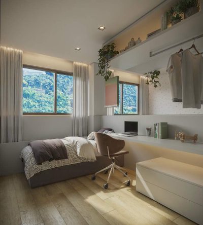 Apartamento, 1 quarto, 34 m² - Foto 1