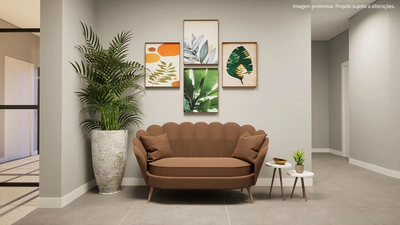 Apartamento, 2 quartos, 34 m² - Foto 4