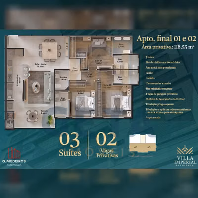 Apartamento, 2 quartos, 92 m² - Foto 4