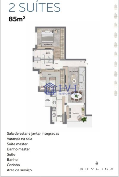 Apartamento, 2 quartos - Foto 3