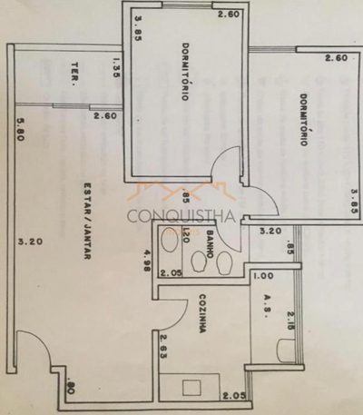 Apartamento, 2 quartos, 64 m² - Foto 2