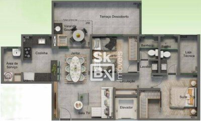 Apartamento, 2 quartos, 67 m² - Foto 2