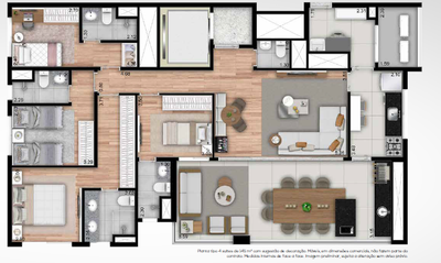 Apartamento, 4 quartos, 146 m² - Foto 4
