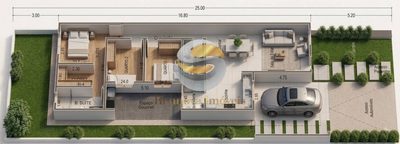 Casa, 3 quartos, 108 m² - Foto 2