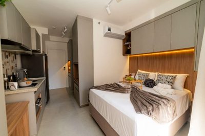 Kitnet-Studio, 27 m² - Foto 1