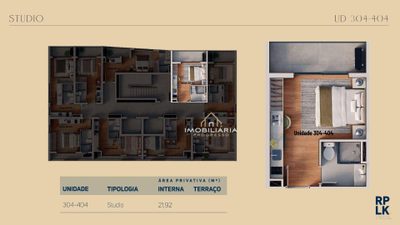 Kitnet-Studio, 21 m² - Foto 3