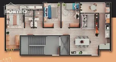 Casa, 2 quartos, 60 m² - Foto 3