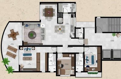 Apartamento, 3 quartos, 138 m² - Foto 2