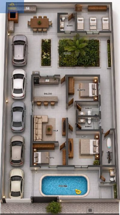 Casa, 4 quartos, 164 m² - Foto 2