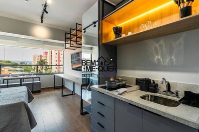 Kitnet-Studio, 27 m² - Foto 1