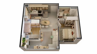 Apartamento, 1 quarto, 30 m² - Foto 4