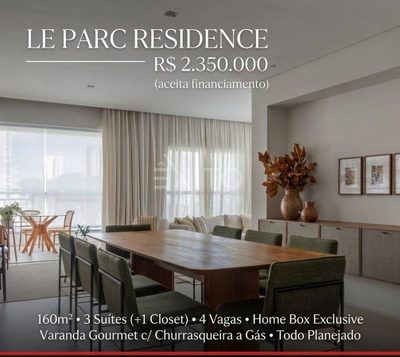 Apartamento, 3 quartos, 160 m² - Foto 1