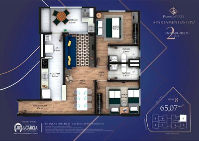 Apartamento, 2 quartos, 65 m² - Foto 4