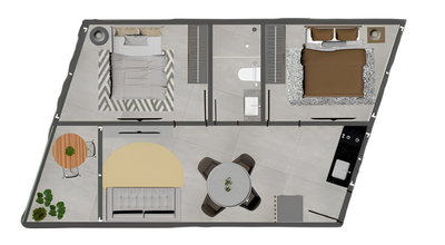 Apartamento, 1 quarto, 41 m² - Foto 5