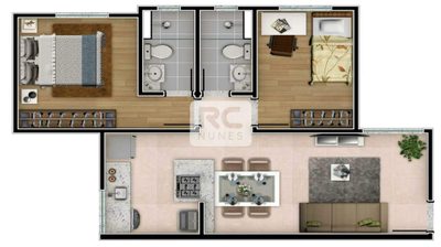 Apartamento, 2 quartos, 83 m² - Foto 3