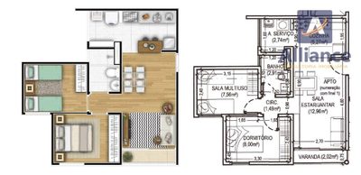 Apartamento, 2 quartos, 50 m² - Foto 5