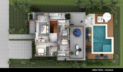 Casa, 4 quartos, 325 m² - Foto 2