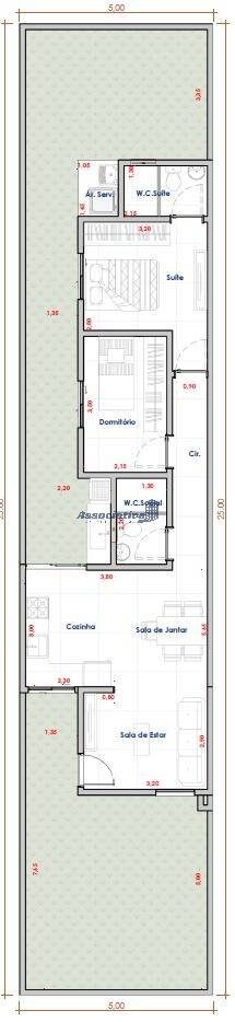 Casa, 2 quartos - Foto 2