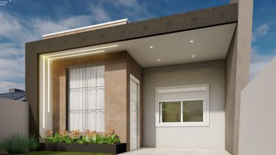 Casa, 2 quartos, 50 m² - Foto 1
