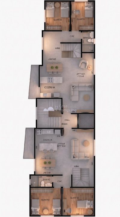 Apartamento, 3 quartos, 127 m² - Foto 4