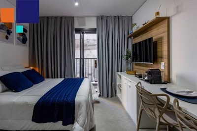 Apartamento, 1 quarto, 23 m² - Foto 1