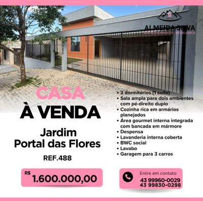 Casa, 3 quartos, 200 m² - Foto 1