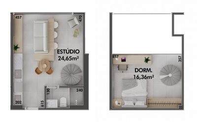 Loft, 50 m² - Foto 4