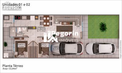 Casa, 4 quartos, 86 m² - Foto 2
