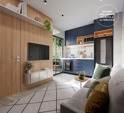 Apartamento, 2 quartos, 48 m² - Foto 3