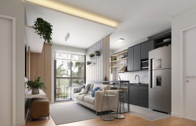 Apartamento, 2 quartos, 51 m² - Foto 3