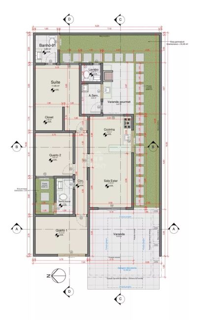 Casa, 3 quartos, 100 m² - Foto 4