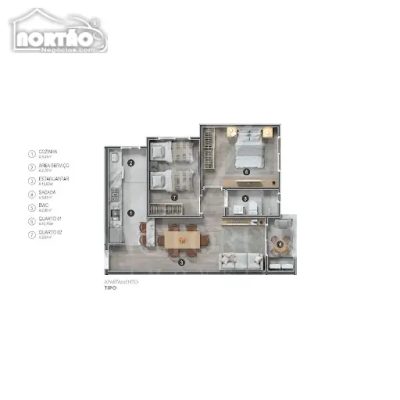 Casa, 2 quartos, 58 m² - Foto 4