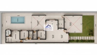 Casa, 3 quartos, 180 m² - Foto 2