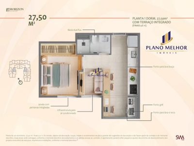 Apartamento, 2 quartos, 46 m² - Foto 4