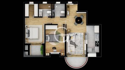 Apartamento, 2 quartos, 79 m² - Foto 2