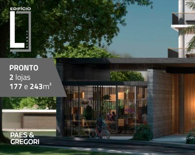 Loja-Salão, 243 m² - Foto 1