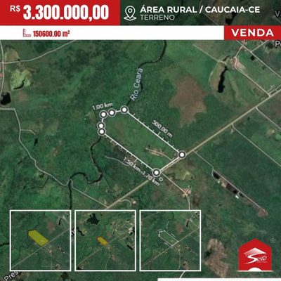 Terreno, 15 hectares - Foto 1