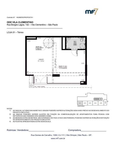 Loja-Salão, 61 m² - Foto 2