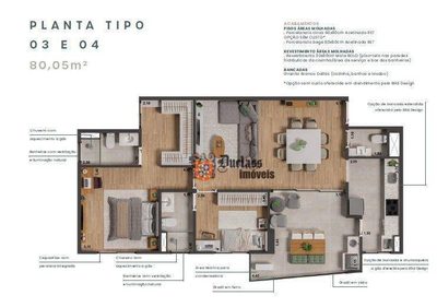 Apartamento, 2 quartos, 80 m² - Foto 4