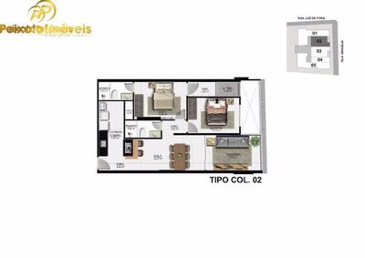 Loja-Salão, 67 m² - Foto 2